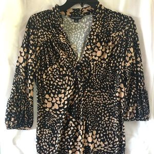 Banana Republic Fall dress 3/4 sleeves xs like new